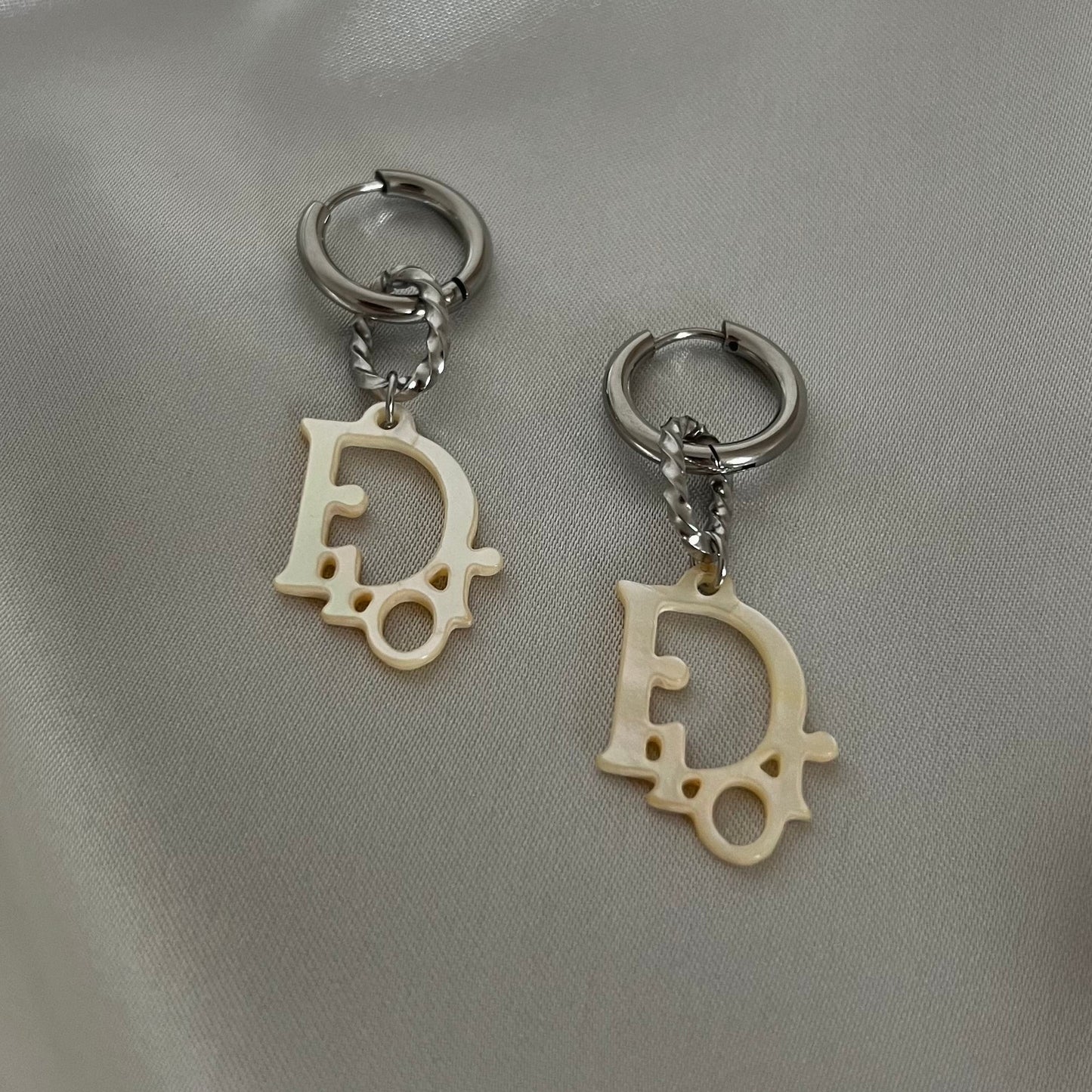 Hermione - boucles d'oreilles argentées