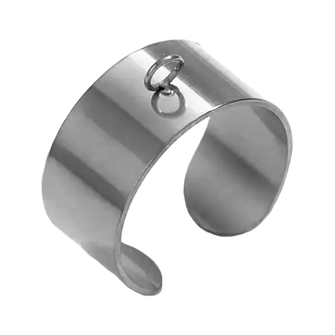 Bague Ash argentée - NOUVEAUTÉ