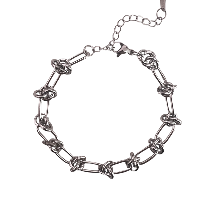 Bracelet Maze argenté - NOUVEAUTÉ