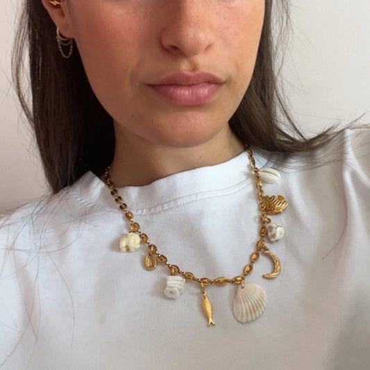 Collier Charlie doré