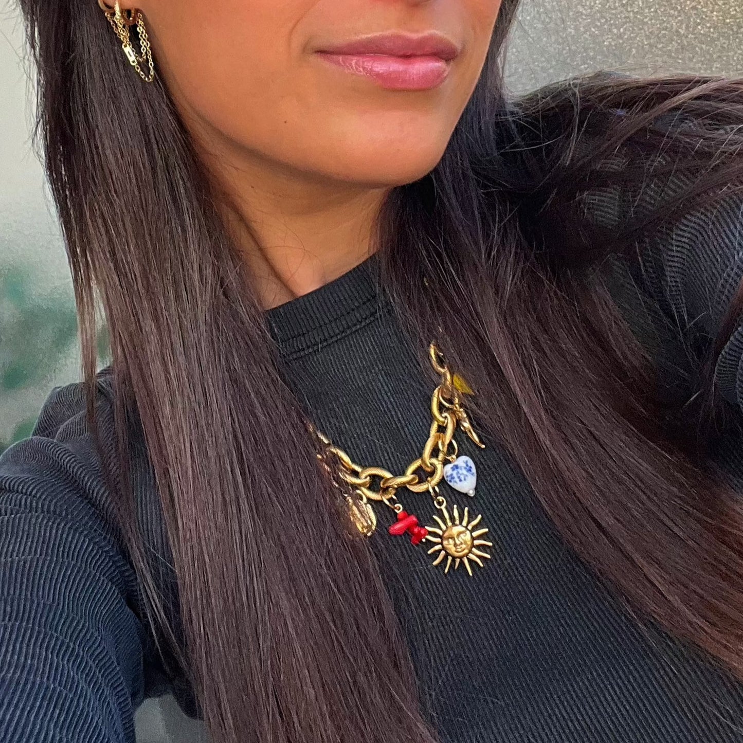 Collier Alma doré