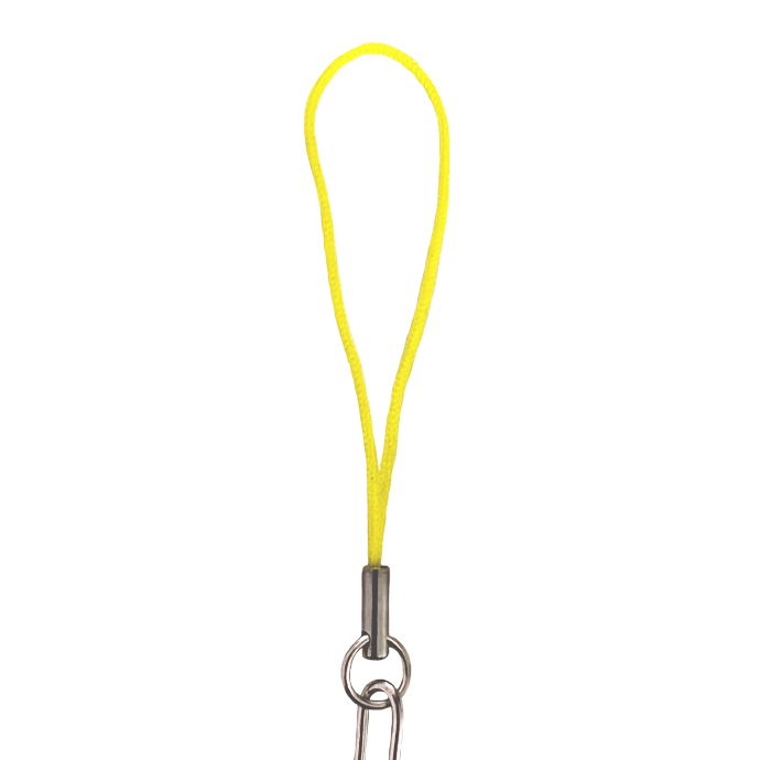 Phone cord argentée