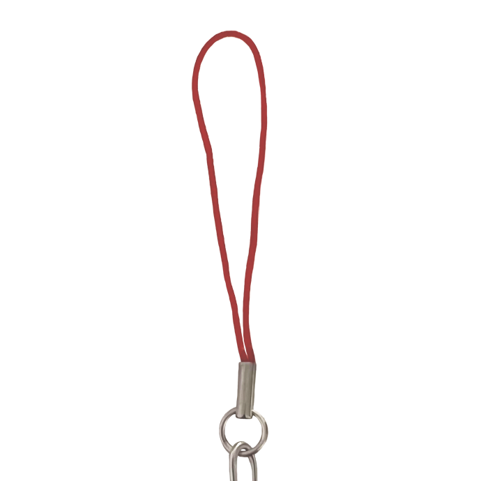 Phone cord argentée