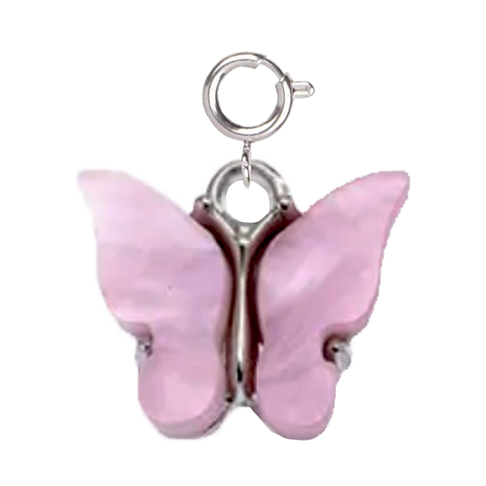 Papillon rose