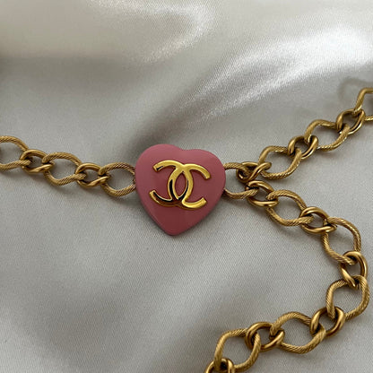 Hélène - ceinture rose