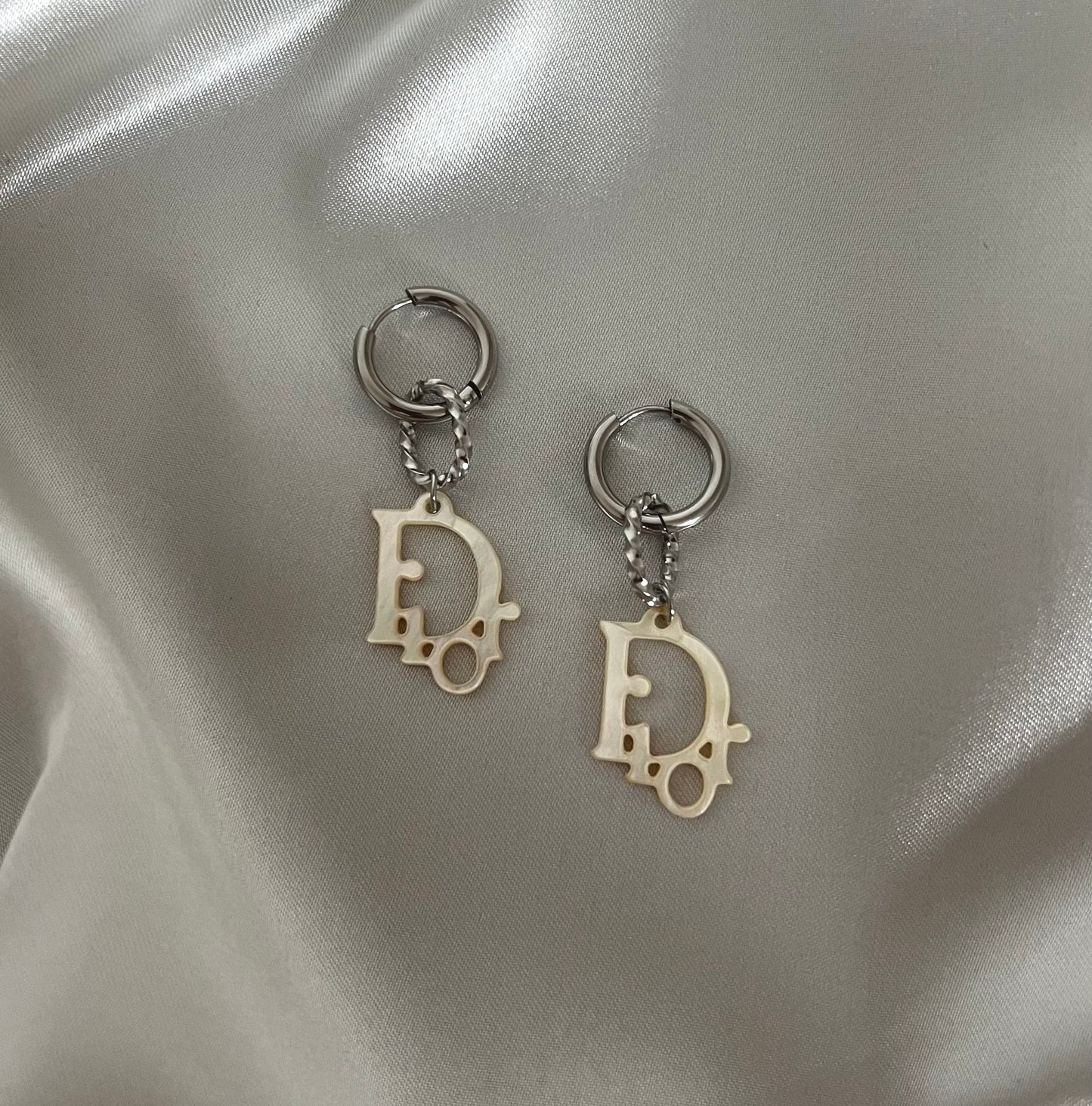 Hermione - boucles d'oreilles argentées