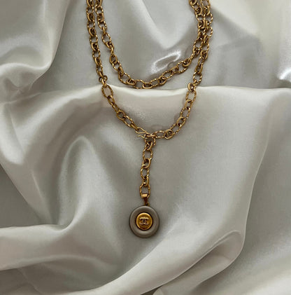 Ényo - collier ajustable doré