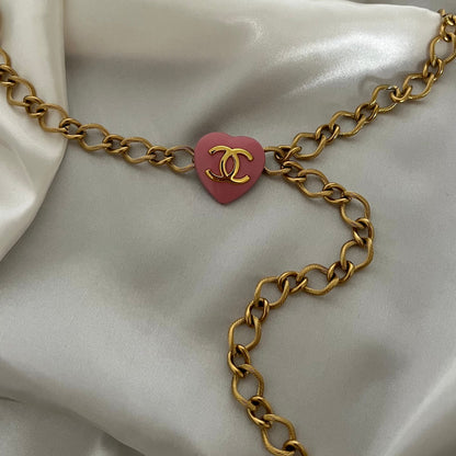 Hélène - ceinture rose