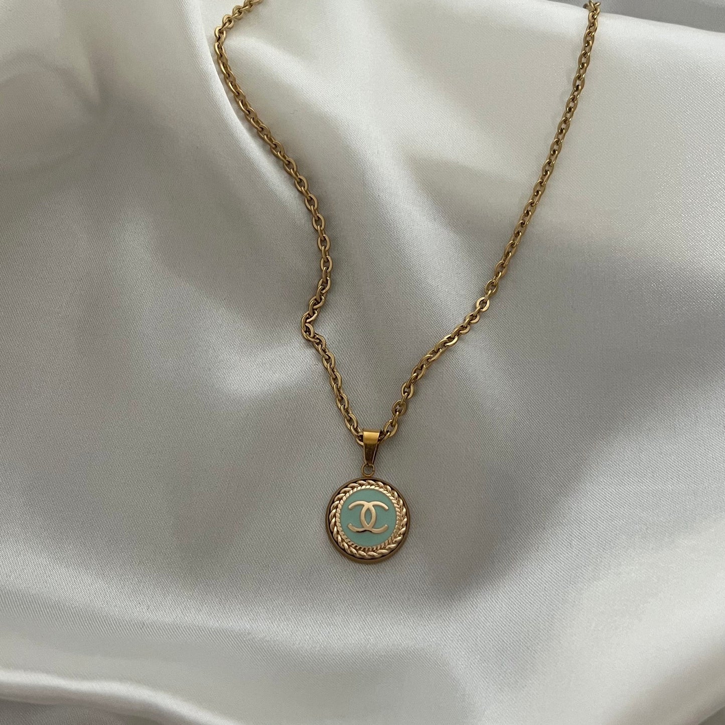 Iris - collier turquoise mini