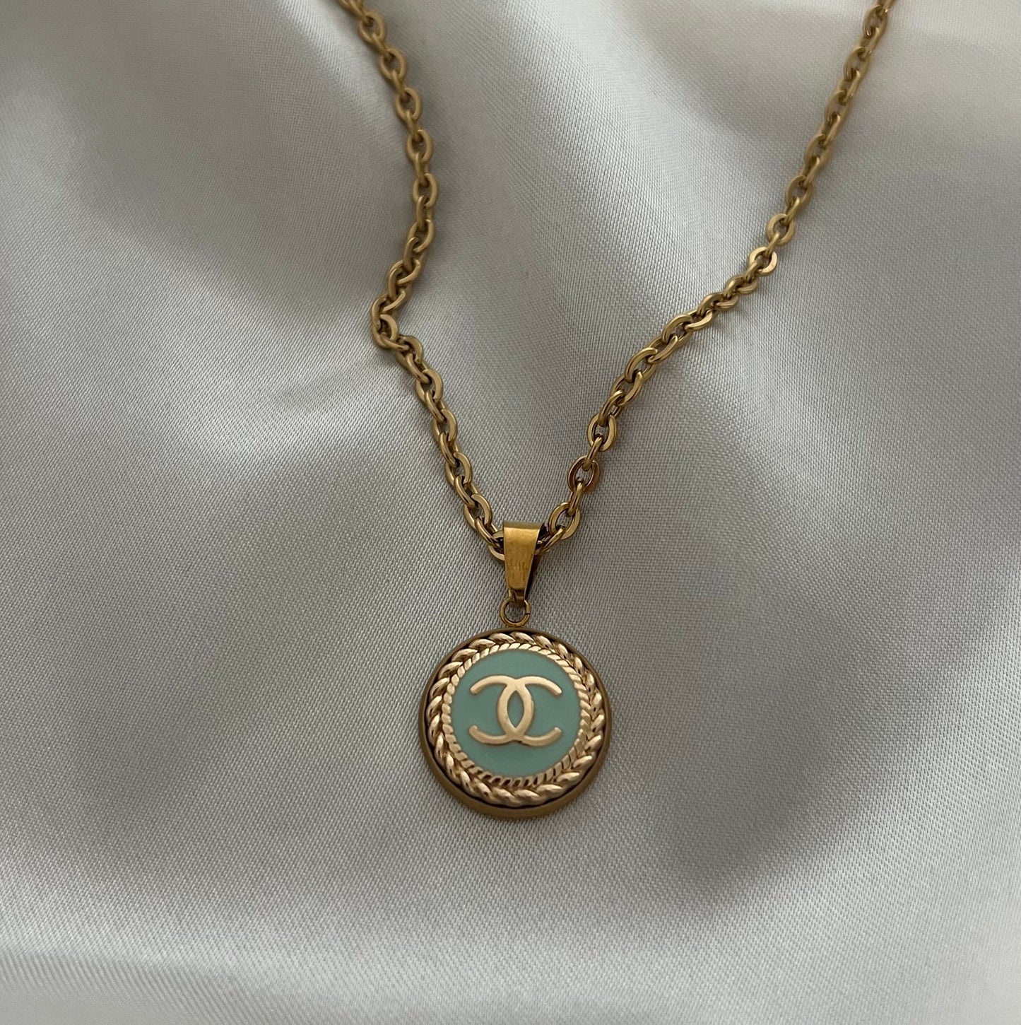 Iris - collier turquoise mini