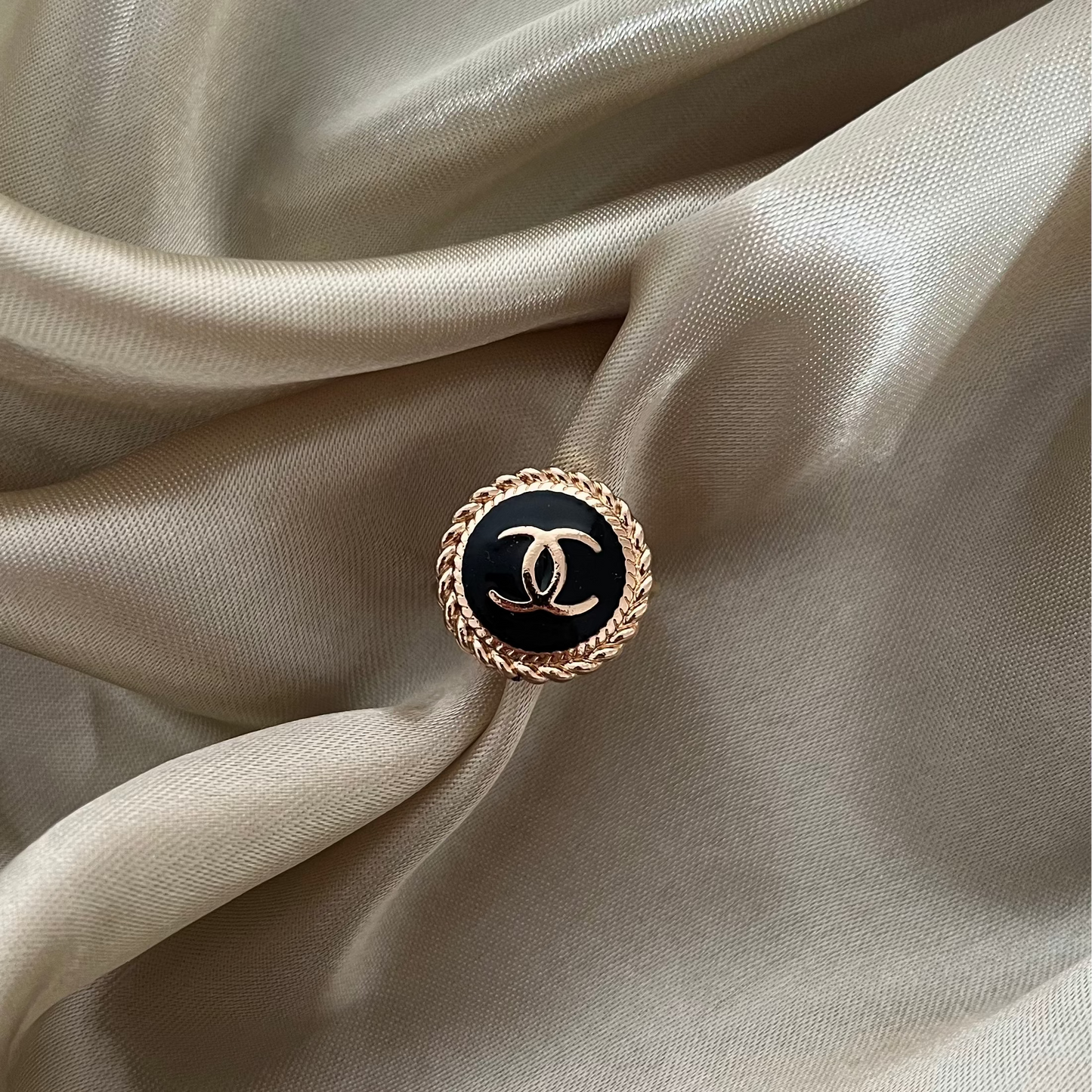 Iris - bague noire