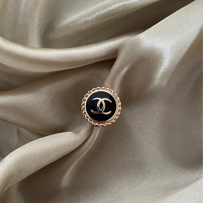Iris - bague noire