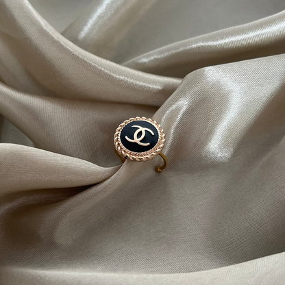 Iris - bague noire
