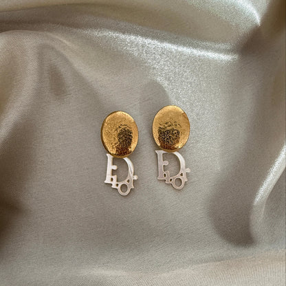 Hermione - boucles d'oreilles dorées