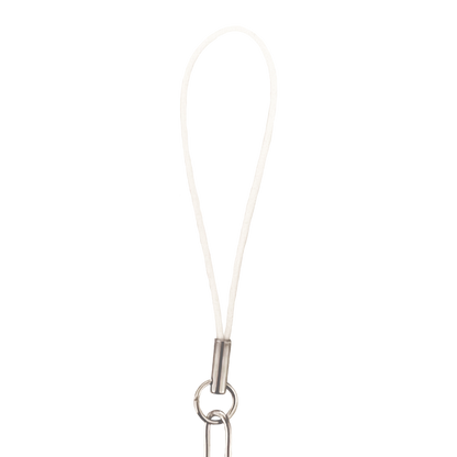 Phone cord argentée